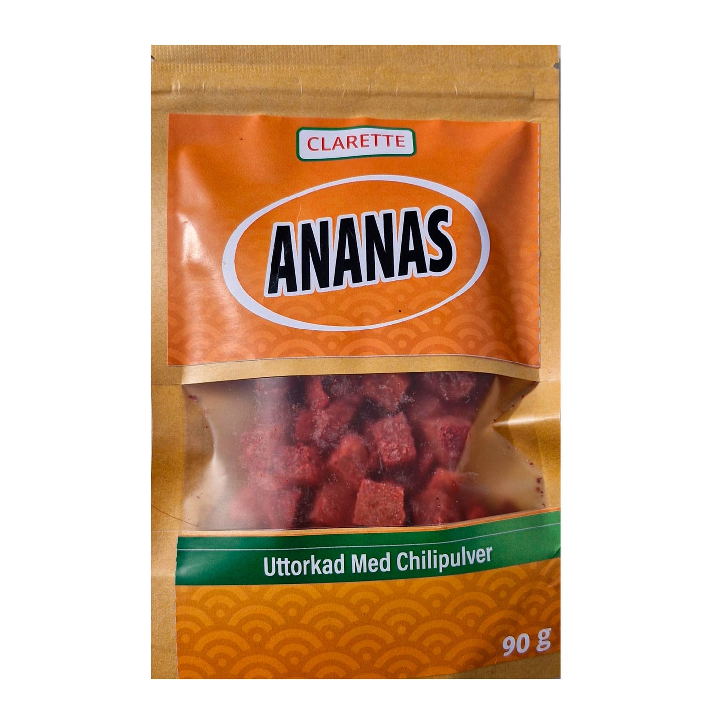 Ananas - Uttorkad med chilipulver 90g