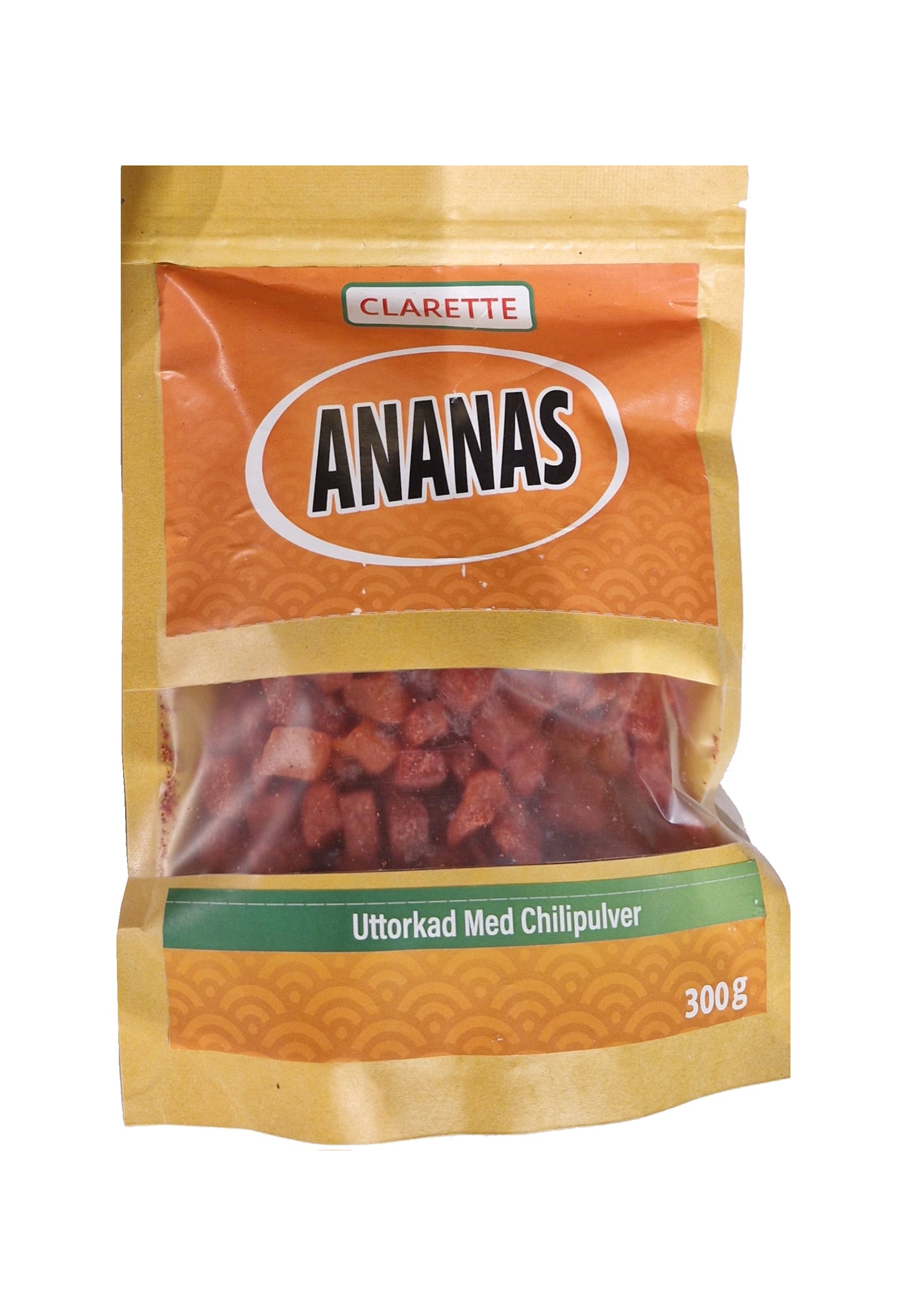 Ananas - Uttorkad med chilipulver 300g